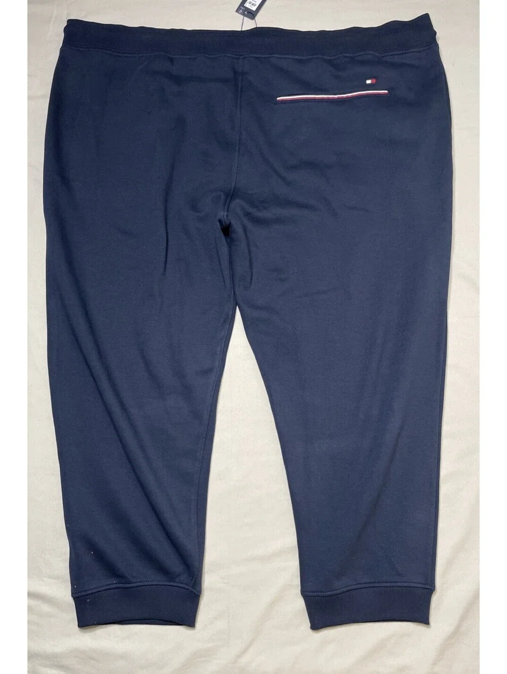 $79 Tommy Hilfiger Men's 4XL Big & Tall Fleece Jogger Sweatpants Navy NWT *READ*